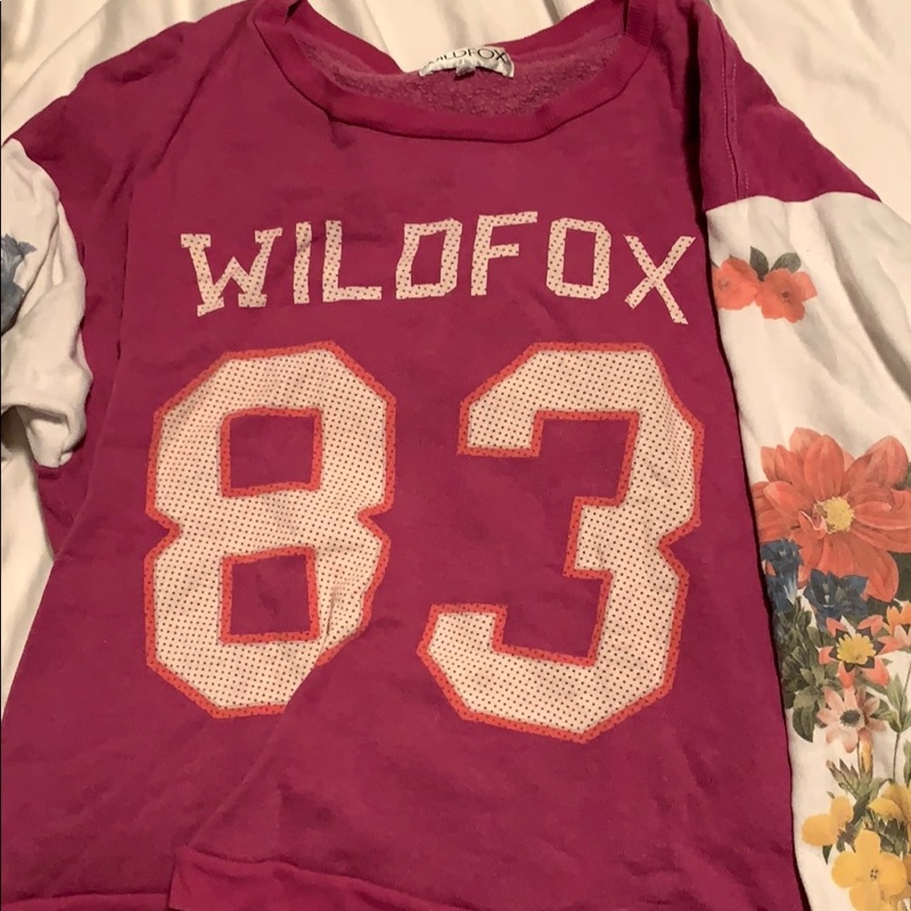 Wild fox sweater! Hardly worn